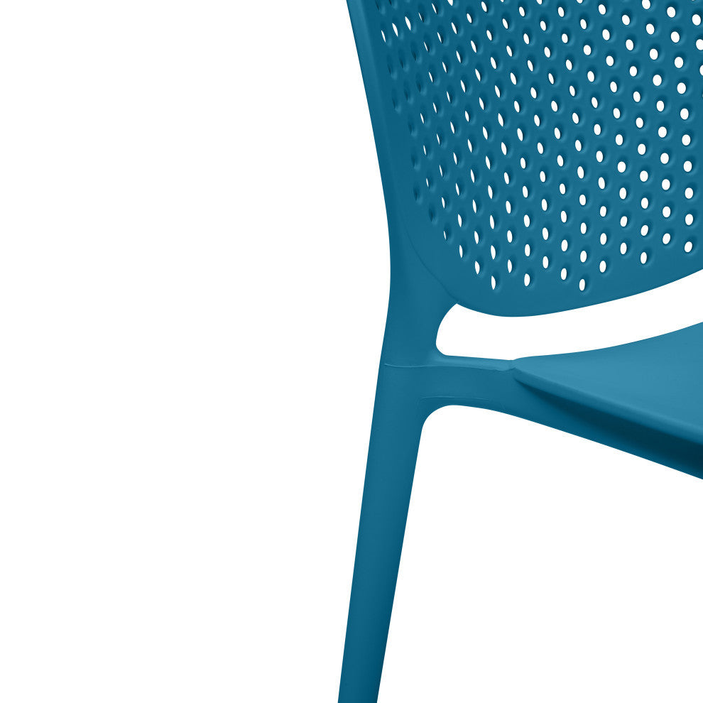 Metro, Bailey Side Chair, Set of 4, Teal Green