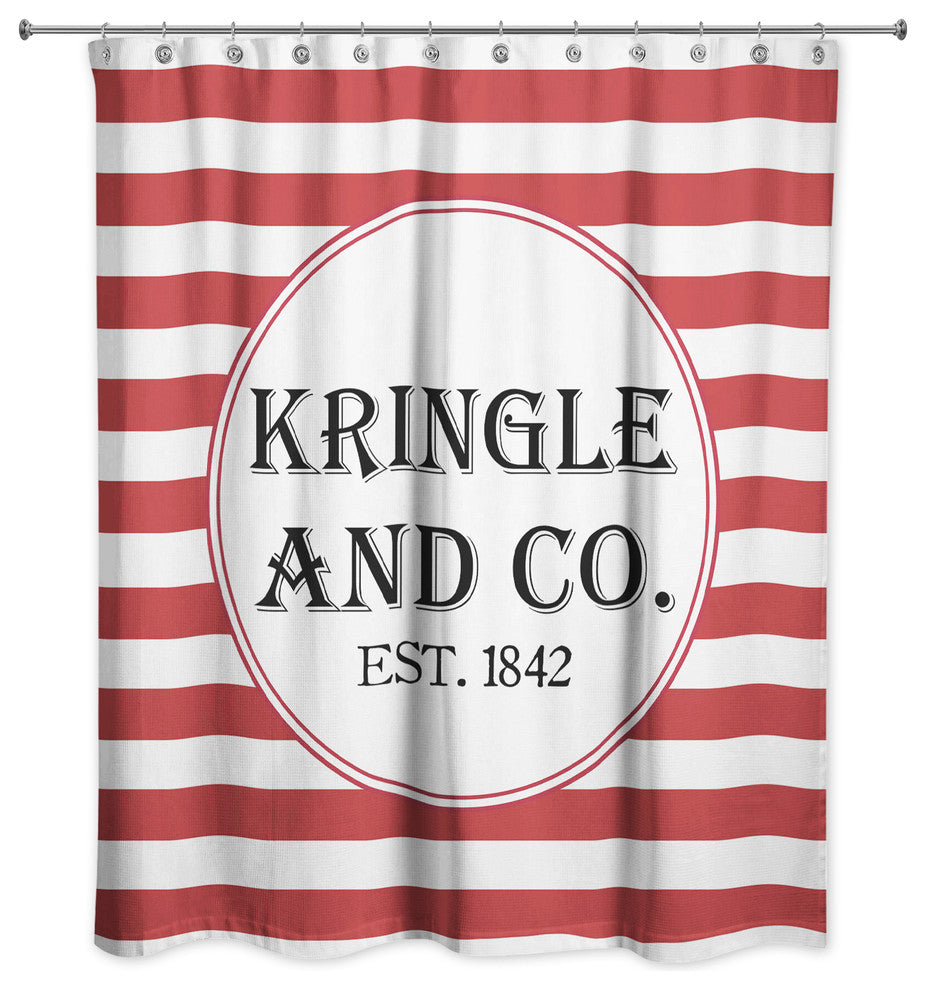 Kringle and Co. 71x74 Shower Curtain