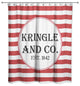 Kringle and Co. 71x74 Shower Curtain
