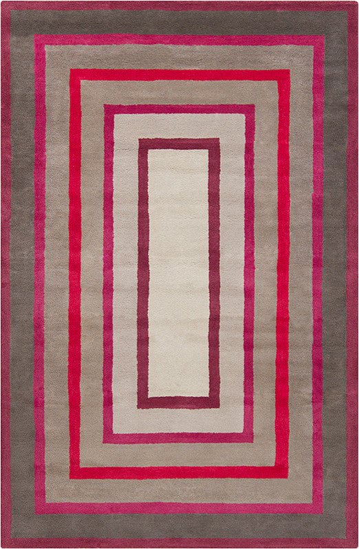 Allie Geometric Contemporary Area Rug, 8'x10'