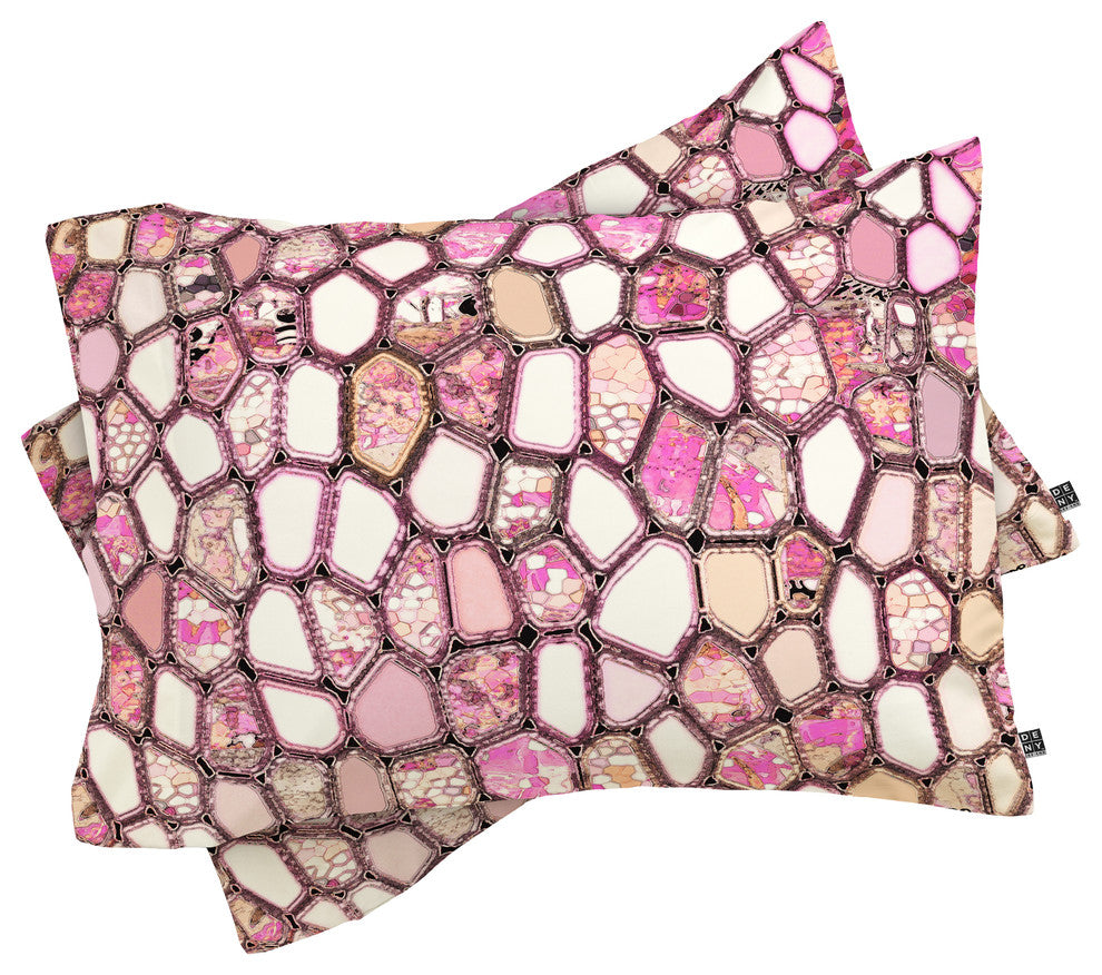 Deny Designs Ingrid Padilla Pink Cells Pillowcase