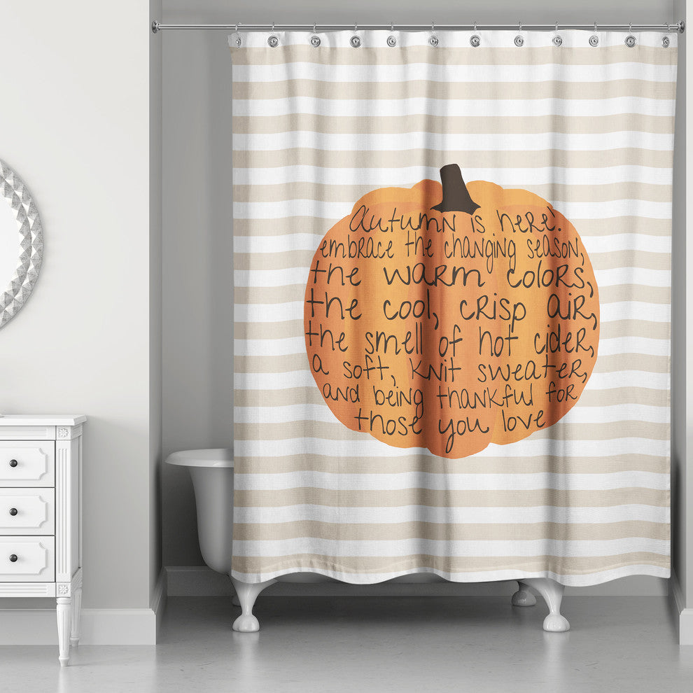 Embrace Autumn 71x74 Shower Curtain