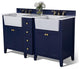Adeline 60 in. Bath Vanity Set in Heritage Blue