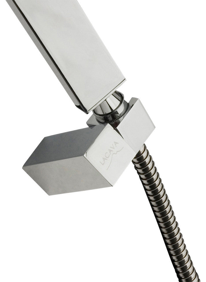 Lacava Suave Collection Hook for Hand-Held Shower Head, Polished Chrome