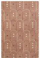 Aero Ursa Area Rug, Blush, 2'6"x8'