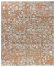 Ikat One-of-a-Kind Hand-Knotted Area Rug Brown, 8' 2" x 10' 0"