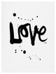 Deny Designs Kal Barteski Love 1 Art Print