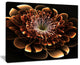 "Brown Fractal Flower" Canvas Art Print, 40"x30"