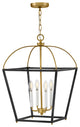 Lark Tate Large Pendant, Black