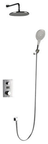 Turin Intelligent Digital Shower Set, Digital Shower Panel, Temperature Display