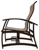 Belle Isle Sling Outdoor Hidden Motion Lounge Chair, Augustine Fennel/Kona