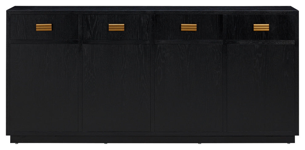 Aria Black Oak Buffet - Black