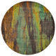 Unique Loom Multicolored Jardin Lilly 6' 0 x 6' 0 Round Rug
