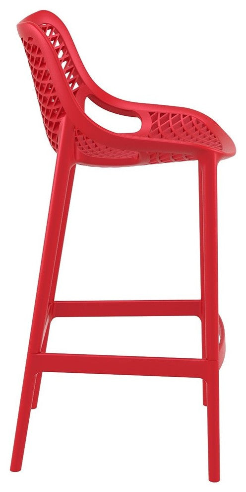Compamia Air Bar Stools, Set of 2, Red