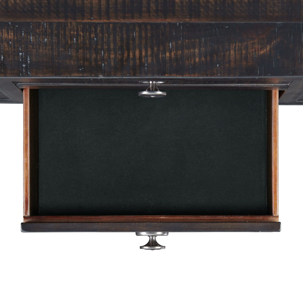 Picket House Furnishings Kahlil 2-Drawer Coffee Table With Lift Top