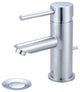 Motegi Single Handle Bathroom Faucet, Pvd Stainless Steel