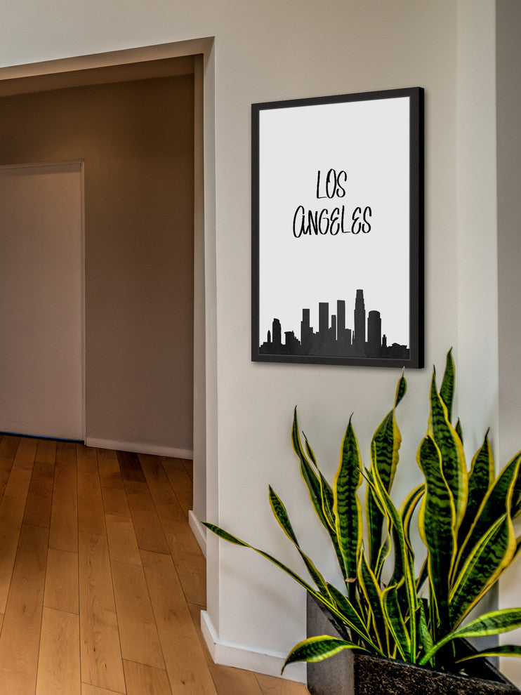 "Let's Do Business, LA III" Framed Painting Print, 20x30