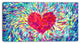 "Pastel Heart" Canvas Painting