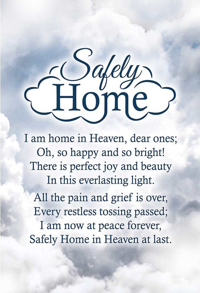 Garden Flag Safely Home 13"x18"