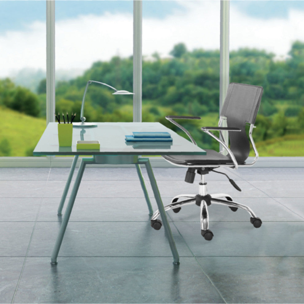 Modern Classics Elegant Office Chair, Black