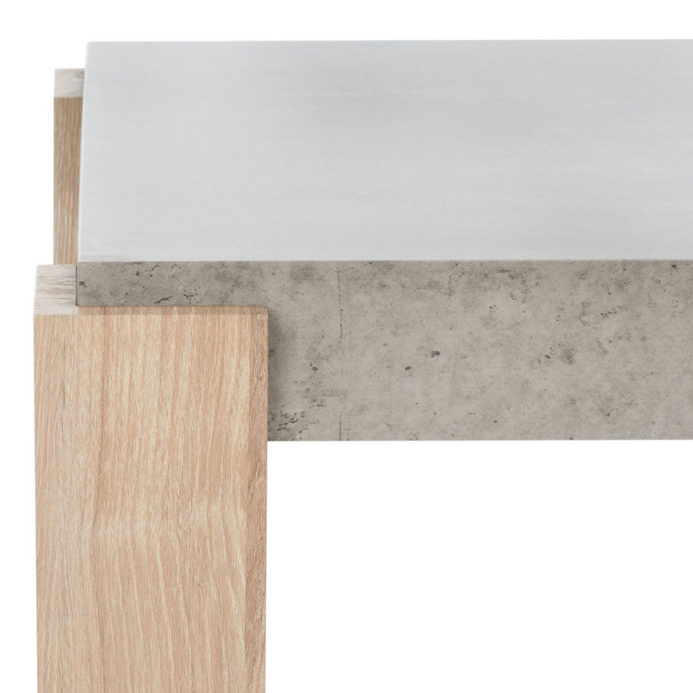 Safavieh Coromio Coffee Table, Light Grey/Natural