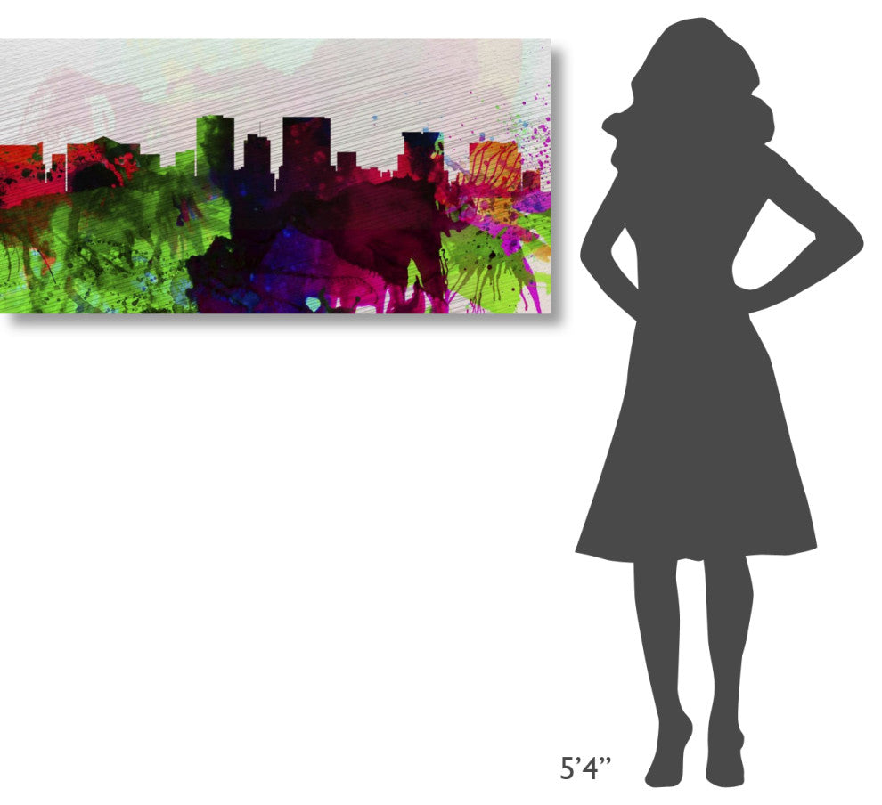 "El Paseo City Skyline" Fine Art Print
