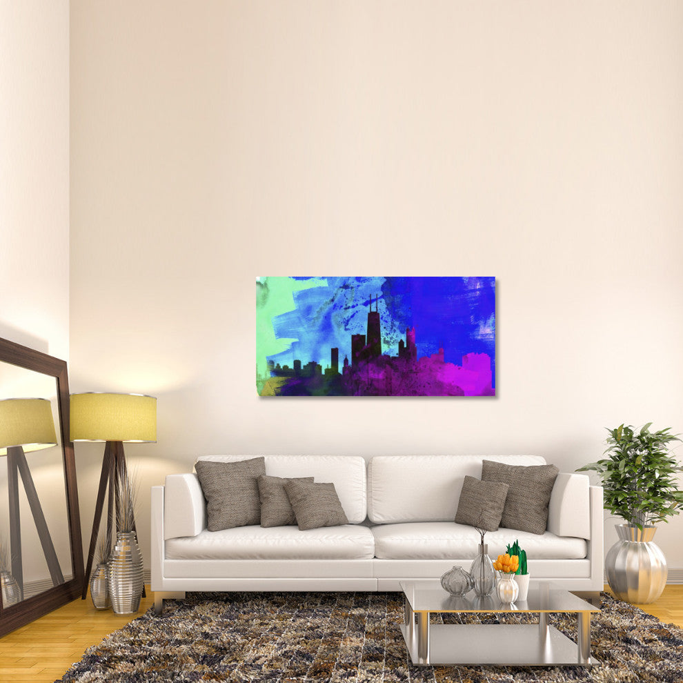 "Chicago City Skyline" Fine Art Print
