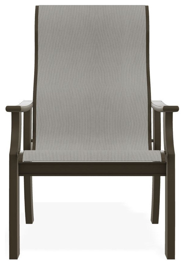 St. Catherine Sling Outdoor Armchair, Augustine Oyster/Beachwood