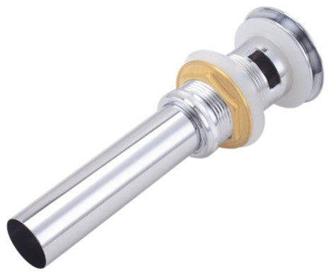 Nuevitas Solid Brass Pop-Up Drain, Chrome