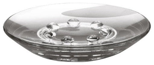 Clear Modern Impact Resistant Bath Accessories, Fortune, Soap Dish
