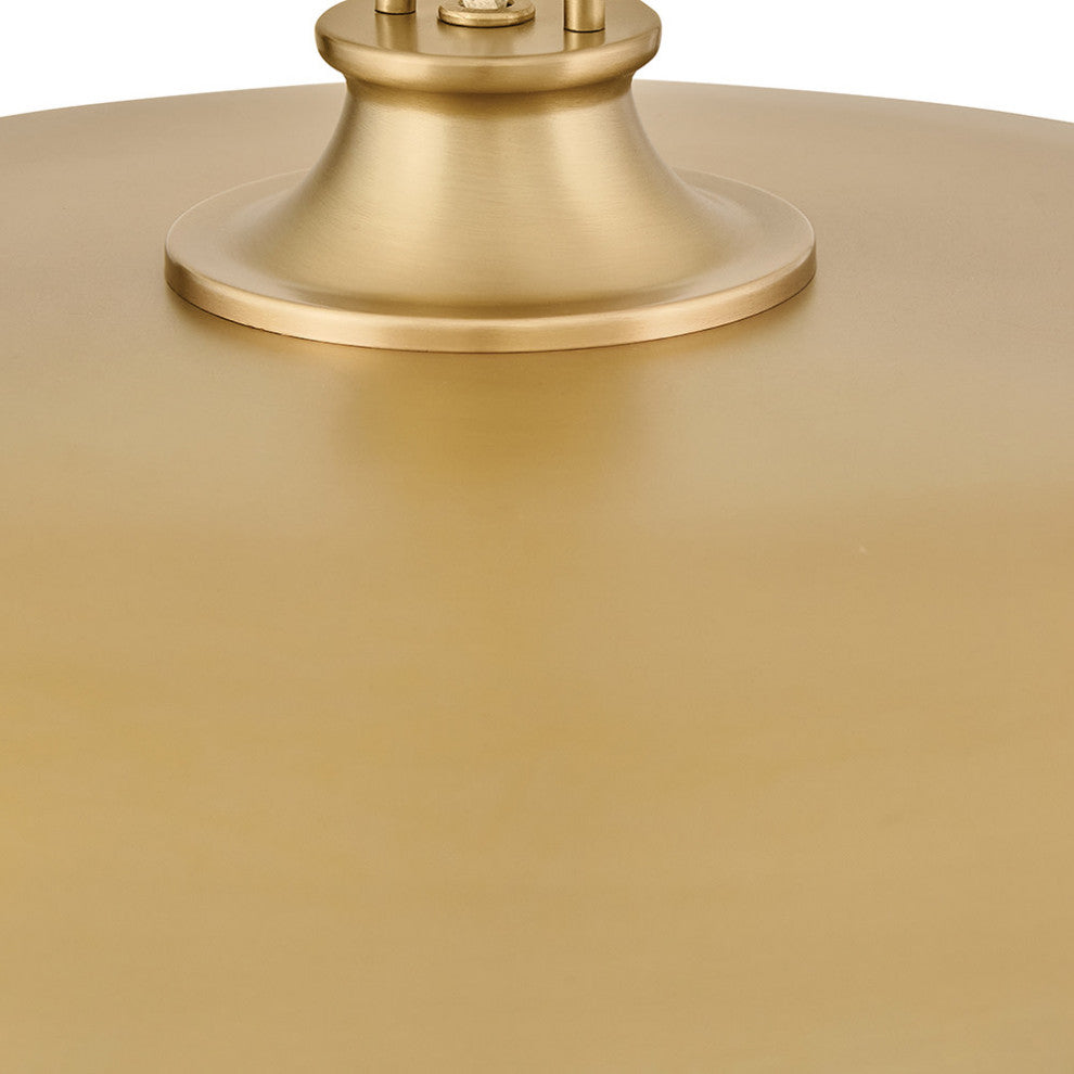 Hinkley Sadie Medium Dome Chandelier, Lacquered Brass