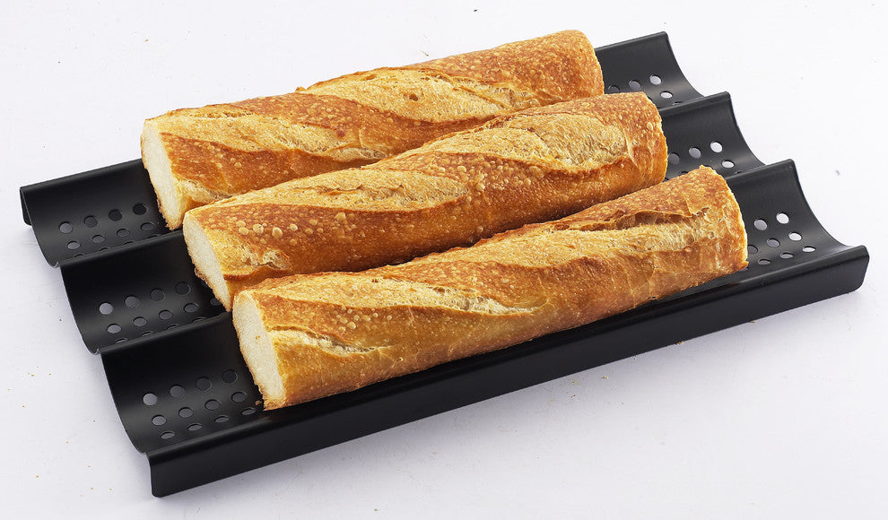 3-Loaf Baguette Pan 16 by 9"