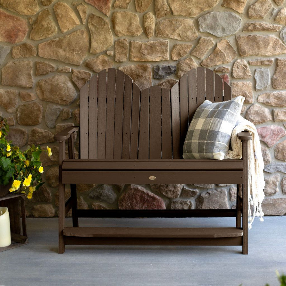 Hamilton 4' Counter Height Bench, Weathered Acorn