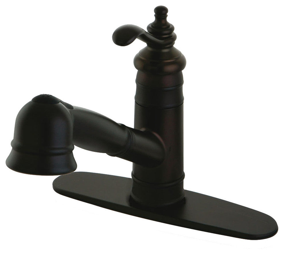 Templeton Oil Rubbed Bronze Gourmetier Pull-Out Kitchen Faucet GS7575TL