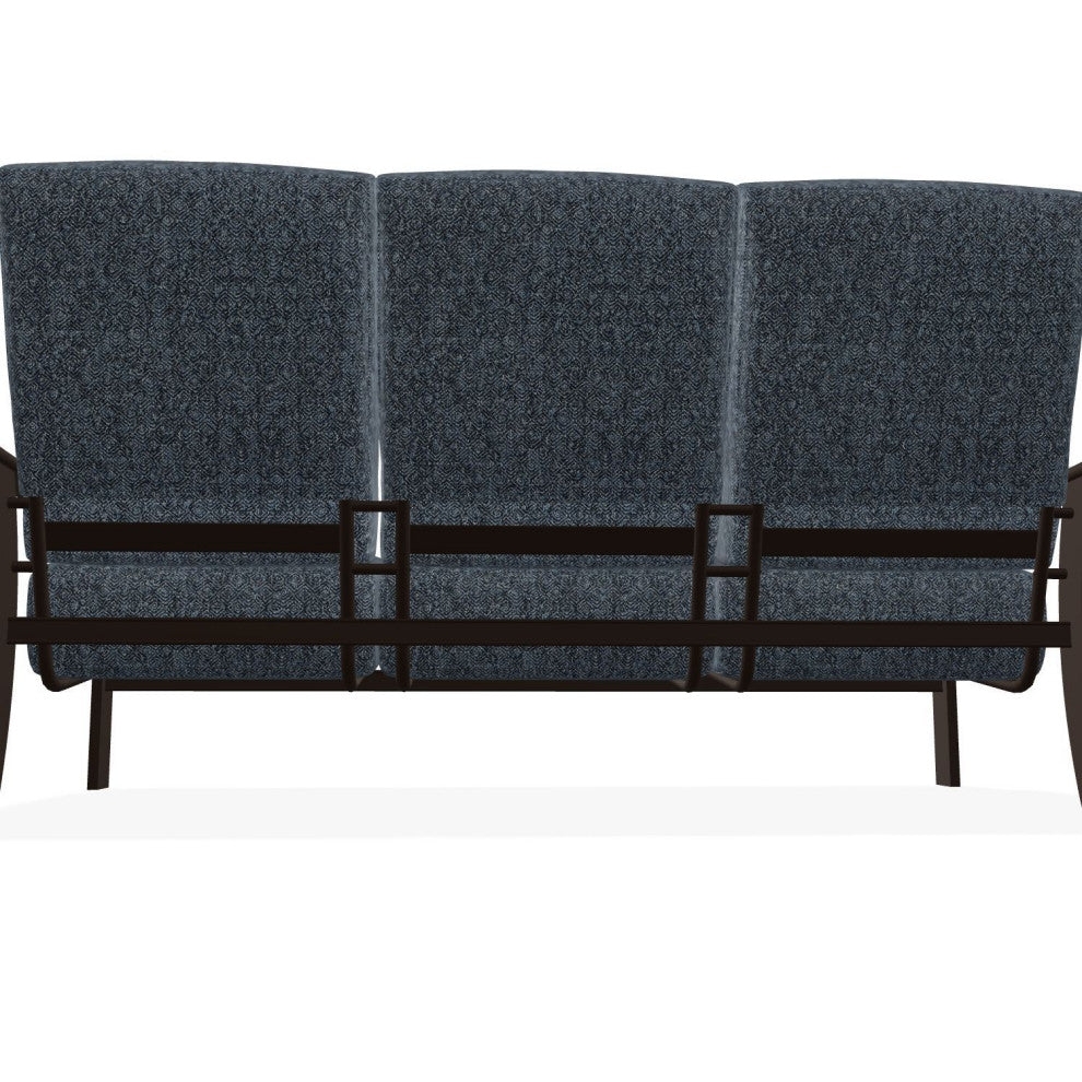 St. Catherine Deep Seat 3-Seat Outdoor Sofa, Restore Indigo/Kona
