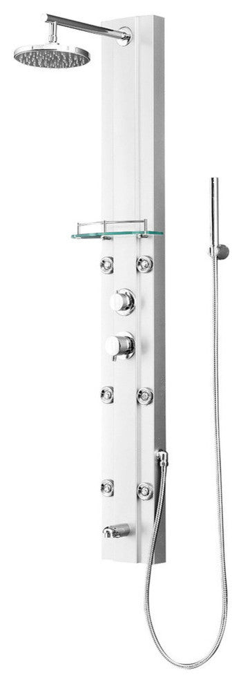 Nanaimo Aluminium Rain Fall Shower Panel Set