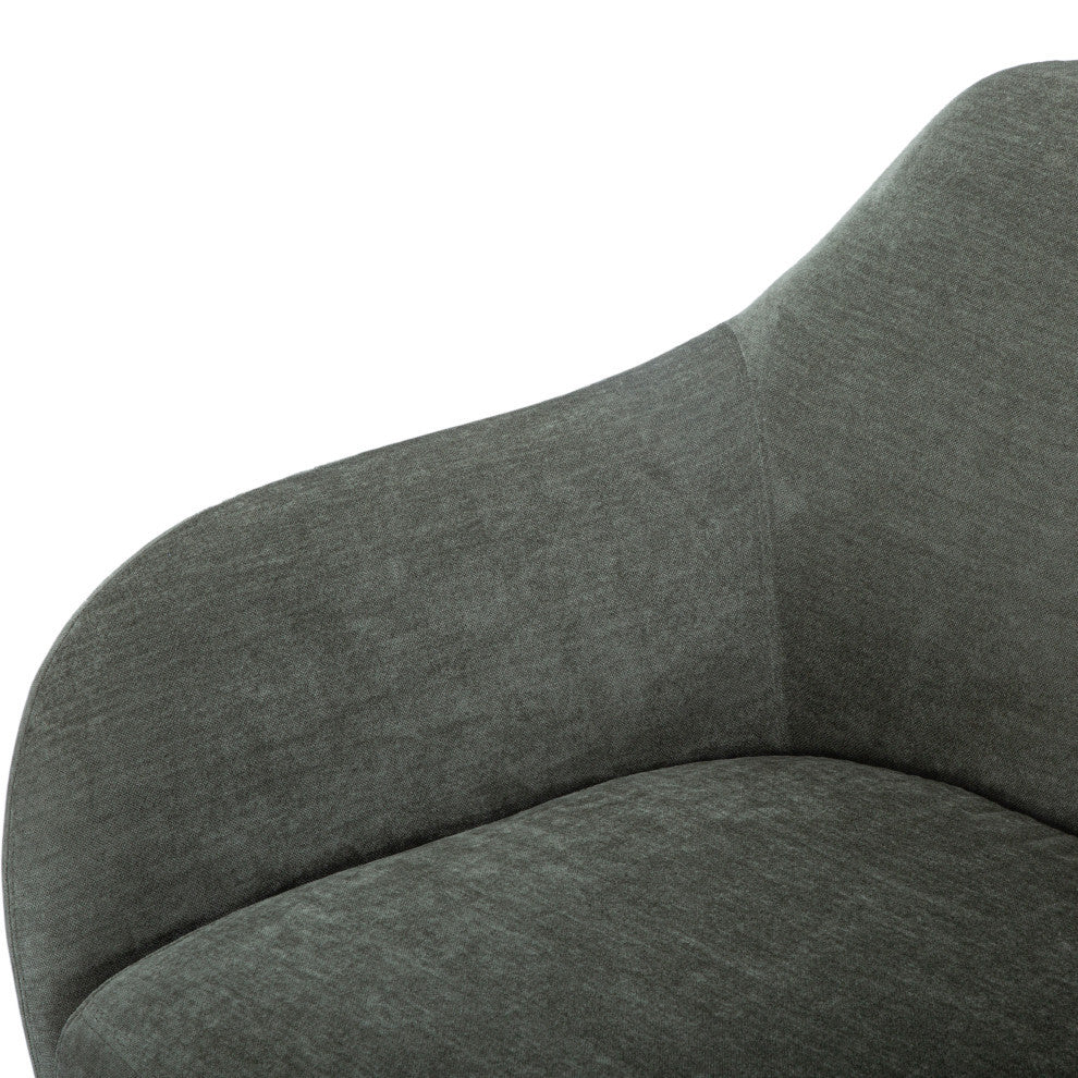 Metro, Zurich Accent Chair, Forest Green
