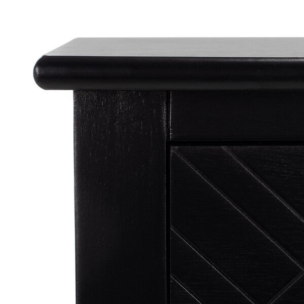 Safavieh Peyton 3 Drawer Console Table, Black
