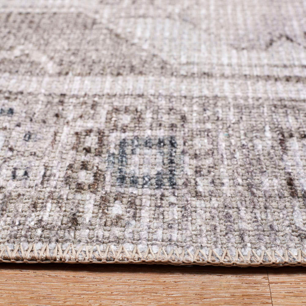 Avalon Medallion Area Rug, Gray, 3'9"x5'6"
