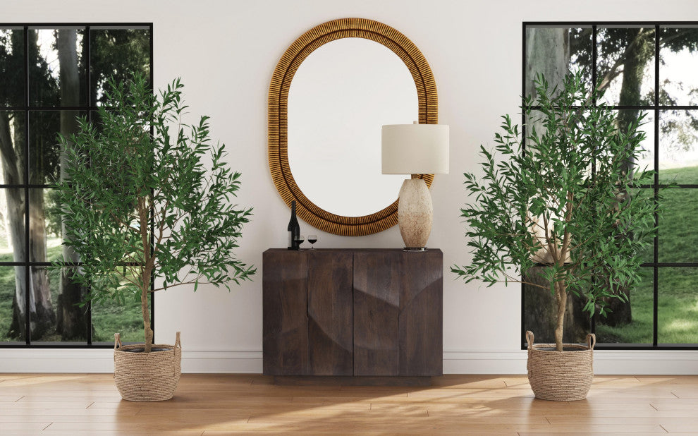 Santee Wall Mirror Antique Gold