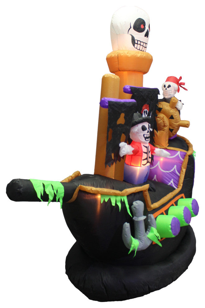 Skeleton Crew on Pirate Ship, 7'