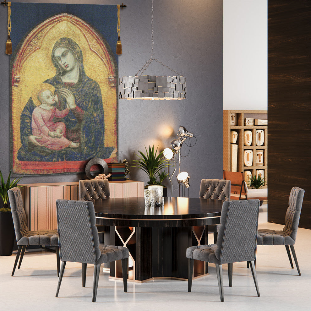 Madonna en Or Belgian Wall Tapestry