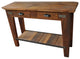 Tall Side Table With 2 Drawers