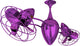 Ar Ruthiane, Rotational Ceiling Fan, Ametista Finish, Metal Blades