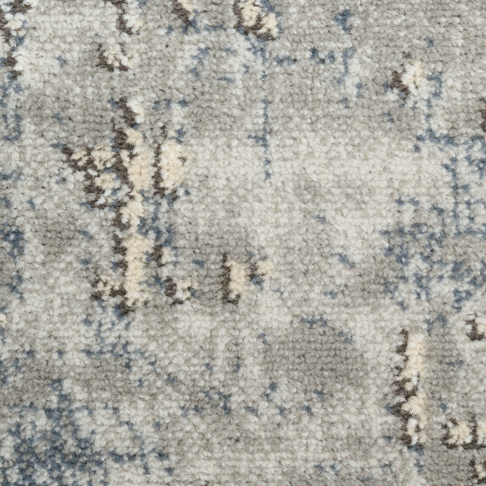 Nourison Quarry 2'2" x 3'9" Dark Grey Modern Indoor Rug