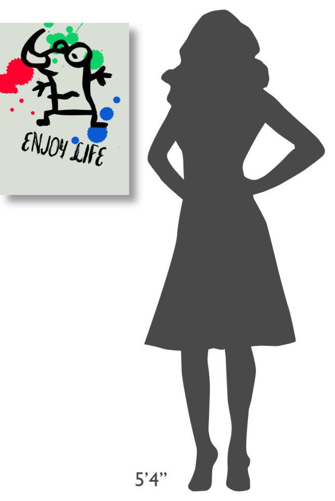 "Enjoy Life Poster 1" Fine Art Print