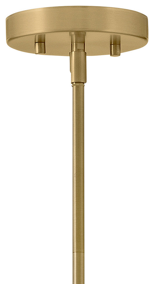 Lark Tori Medium Pendant, Lacquered Brass