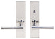 Champagne Lever, Tubular Passage With Privacy Bolt, LH, Polished Stainless Steel