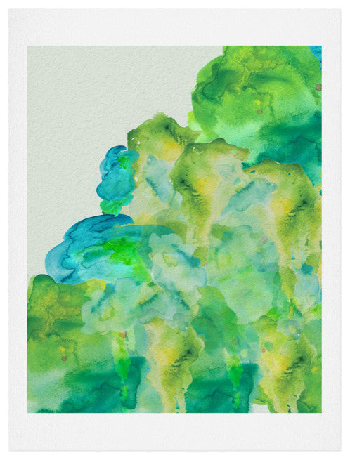 Deny Designs Viviana Gonzalez Watercolor Love 3 Art Print