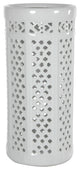 17" Carved Lattice Decorative Umbrella Stand